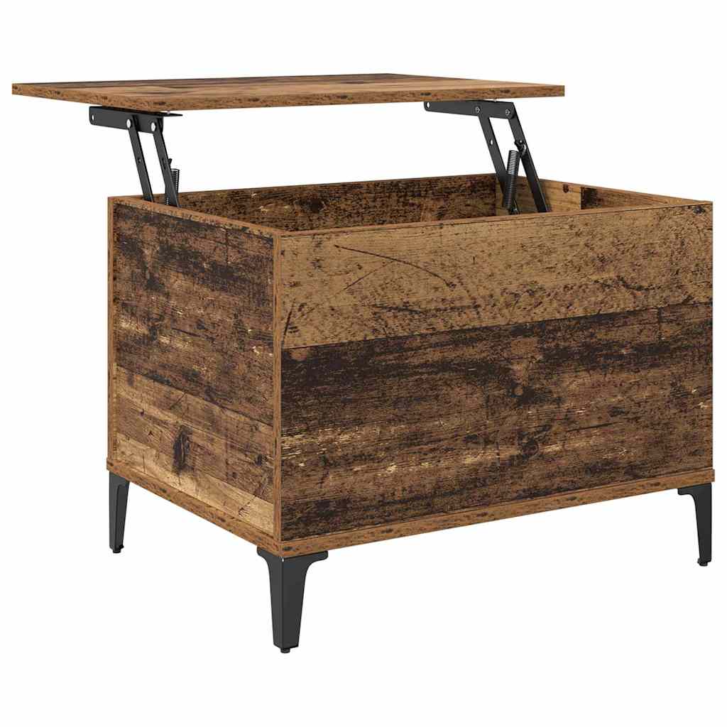 Coffee Table Old Wood 60 x 44.5 x 45 cm Engineered Wood