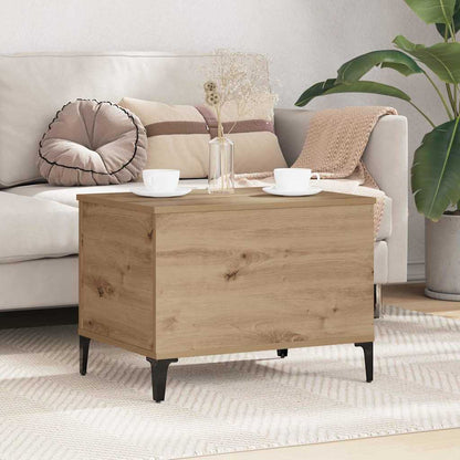 Coffee Table Artisan Oak 60 x 44.5 x 45 cm Engineered Wood