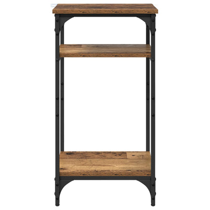 Side Table Old Wood 40 x 30 x 75 cm Engineered Wood