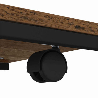 Side Table Old Wood 50 x 35 x 55.5 cm Engineered Wood