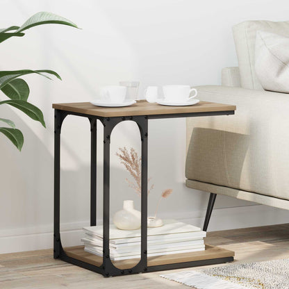 Side Table Artisan Oak 50 x 35 x 52 cm Engineered Wood
