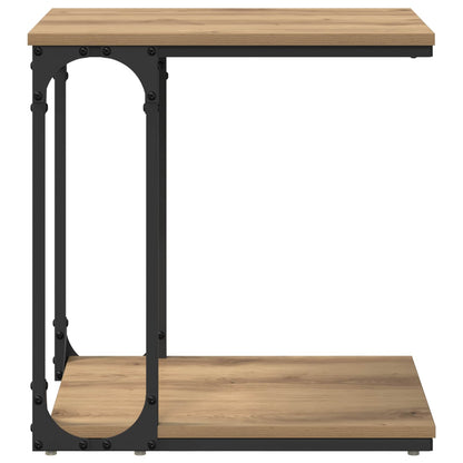 Side Table Artisan Oak 50 x 35 x 52 cm Engineered Wood