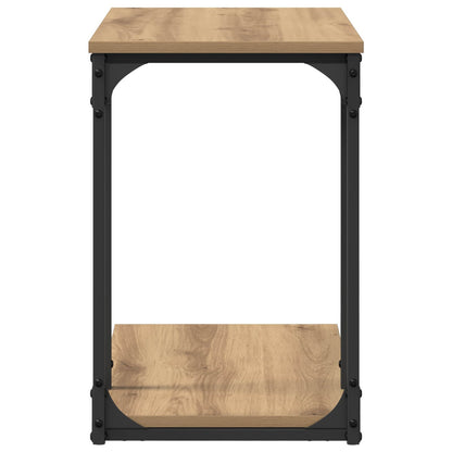 Side Table Artisan Oak 50 x 35 x 52 cm Engineered Wood