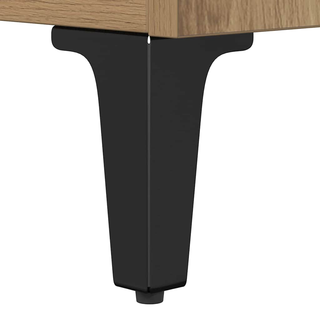 Coffee Table Artisan Oak 80 x 80 x 36.5 cm Engineered Wood