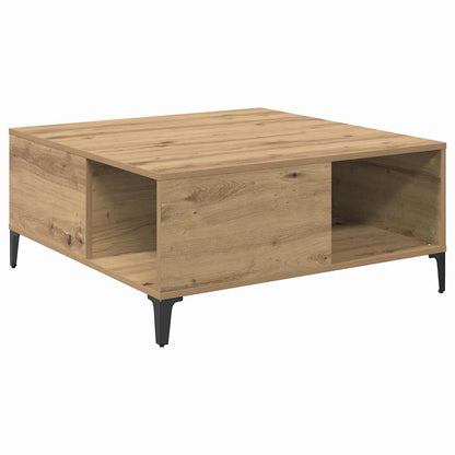 Coffee Table Artisan Oak 80 x 80 x 36.5 cm Engineered Wood