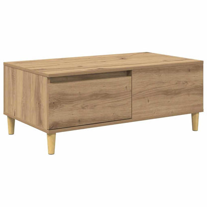 Coffee Table Artisan Oak 90 x 50 x 35 cm Engineered Wood