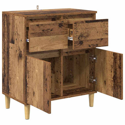 Sideboard with Drawer Old Wood 60 x 35 x 70 cm Engineered Wood