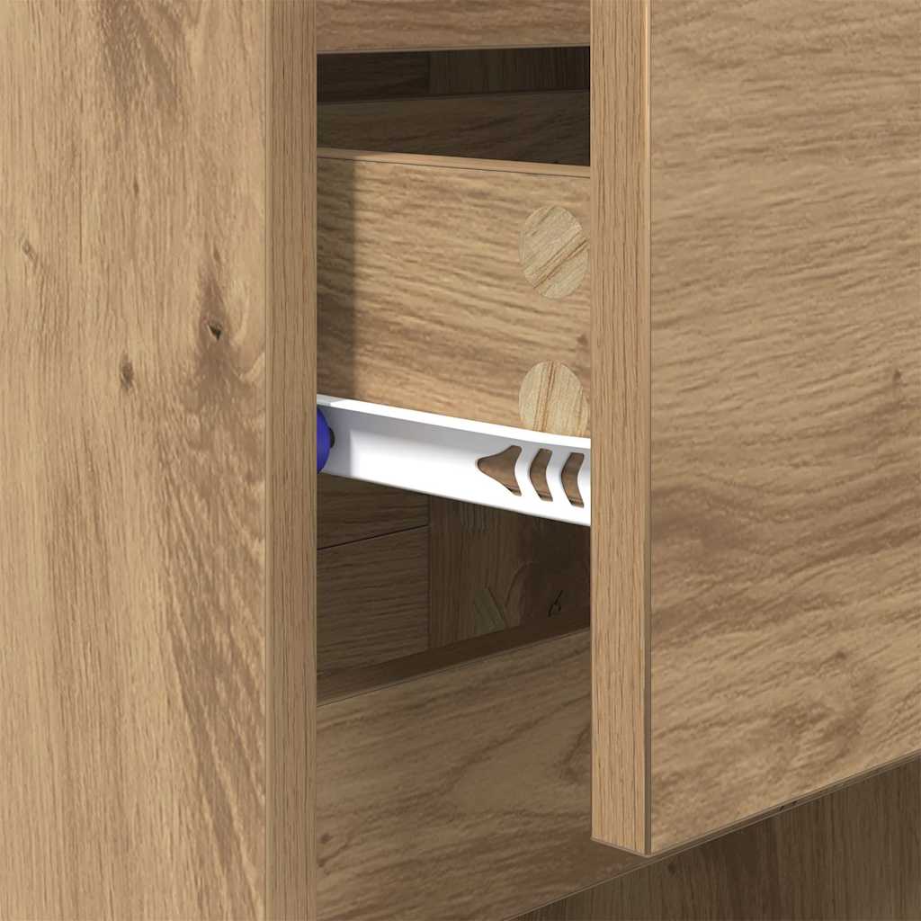 Bedside Cabinet Artisan Oak 40 x 35 x 70 cm Engineered Wood