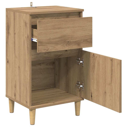 Bedside Cabinet Artisan Oak 40 x 35 x 70 cm Engineered Wood