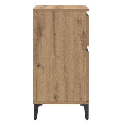 Bedside Cabinet Artisan Oak 40 x 35 x 70 cm Engineered Wood