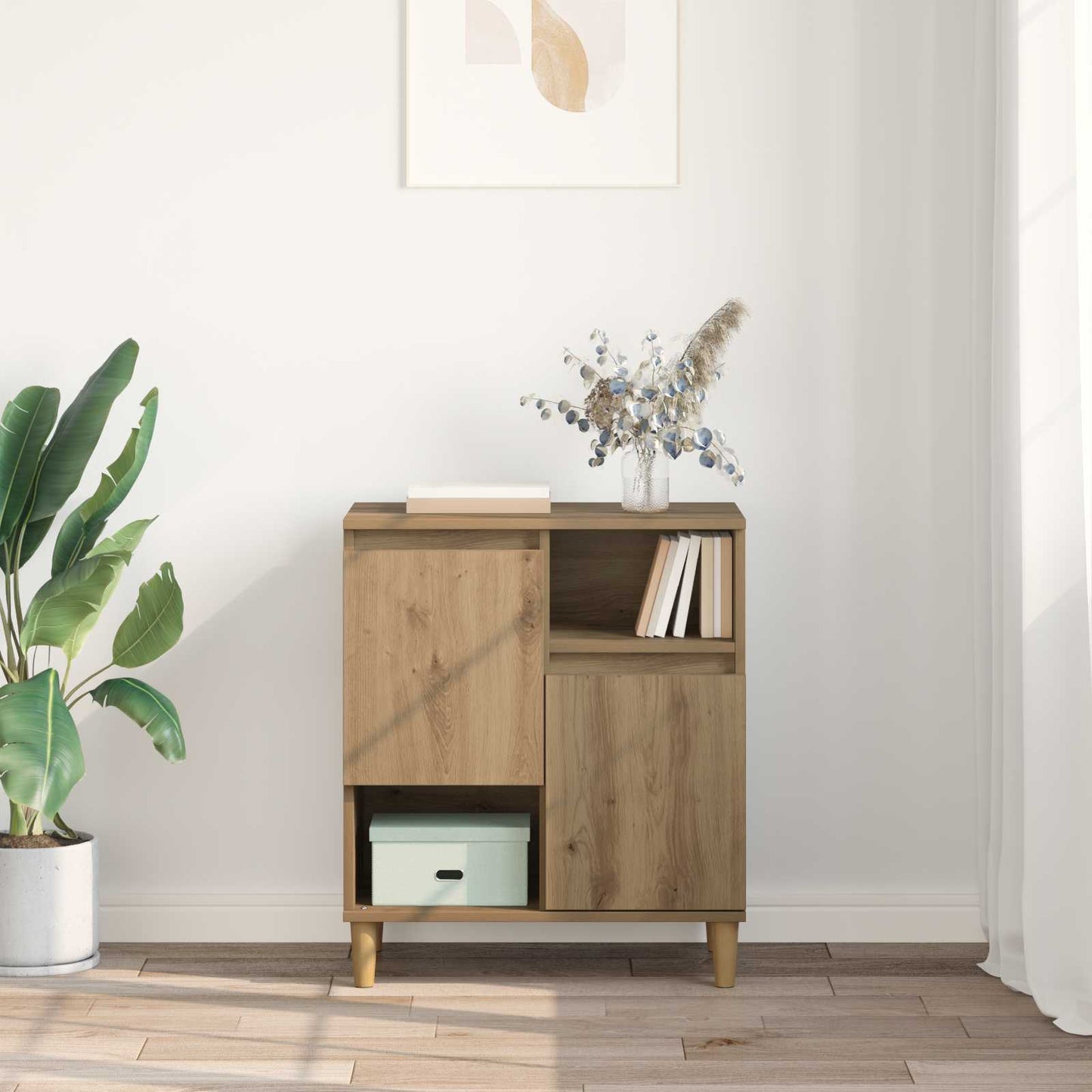 Sideboard Artisan oak 35 x 60 x 70 cm Engineered wood