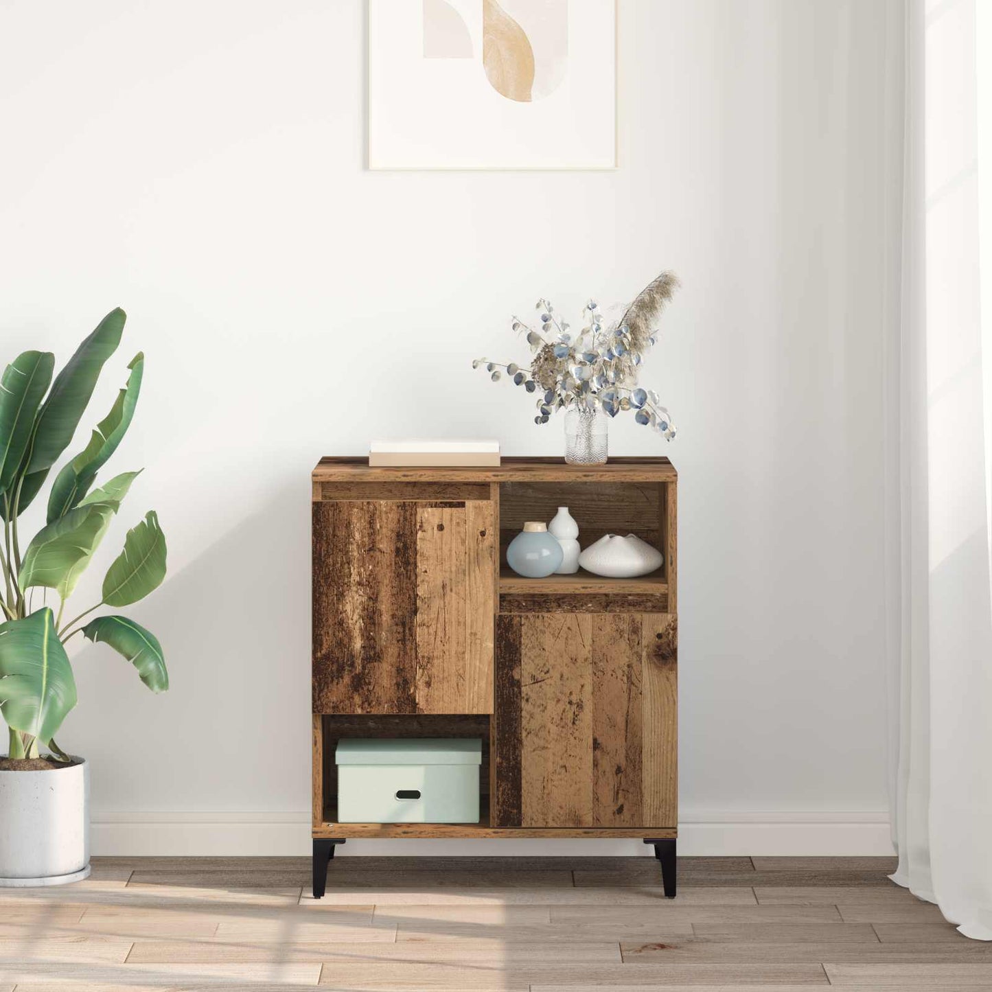 Sideboard Old Wood 60 x 35 x 70 cm Engineered Wood