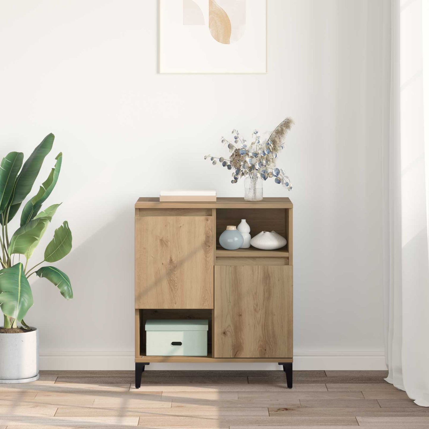Sideboard Artisan Oak 60 x 35 x 70 cm Engineered Wood