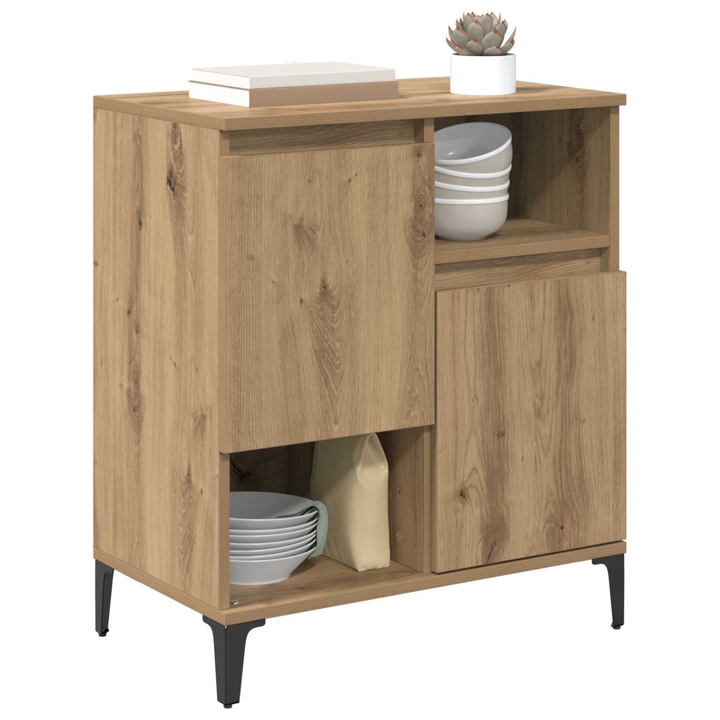 Sideboard Artisan Oak 60 x 35 x 70 cm Engineered Wood