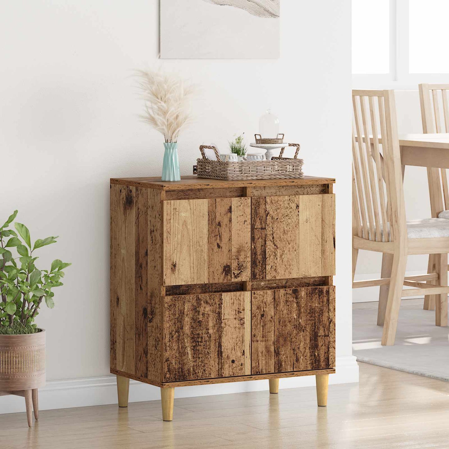 Sideboard Old Wood 60 x 35 x 70 cm Engineered Wood