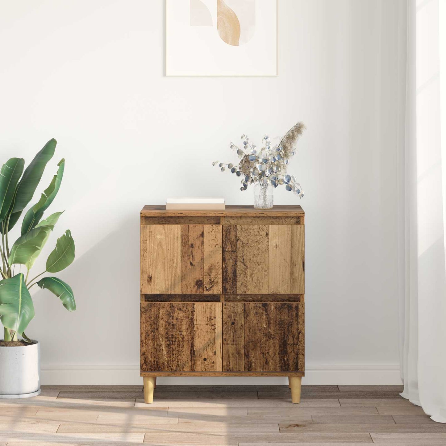 Sideboard Old Wood 60 x 35 x 70 cm Engineered Wood