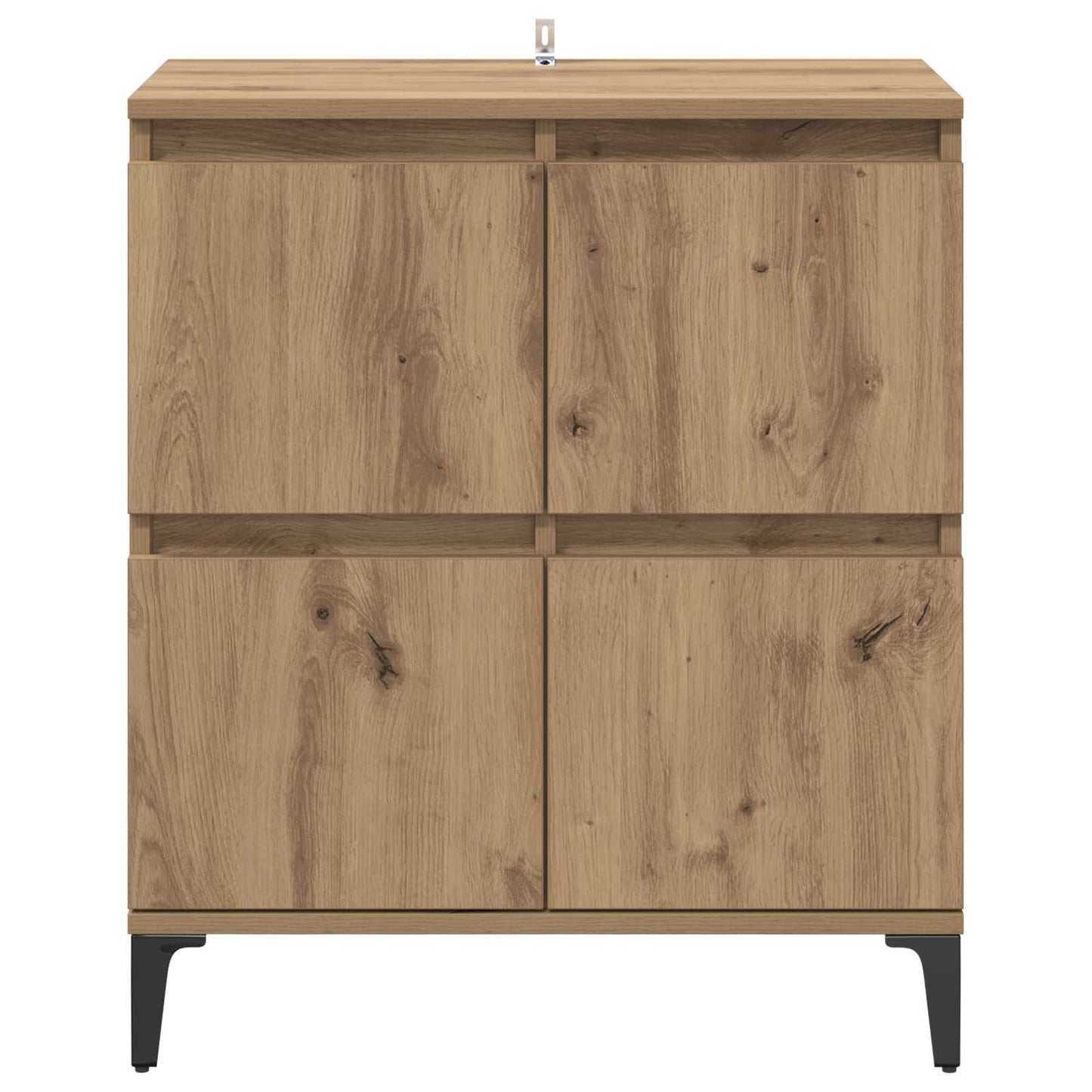 Sideboard Artisan Oak 60 x 35 x 70 cm Engineered Wood and Iron