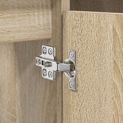 Sink cabinet with Shelf with Storage Sonoma Oak 80 x 33 x 60 cm