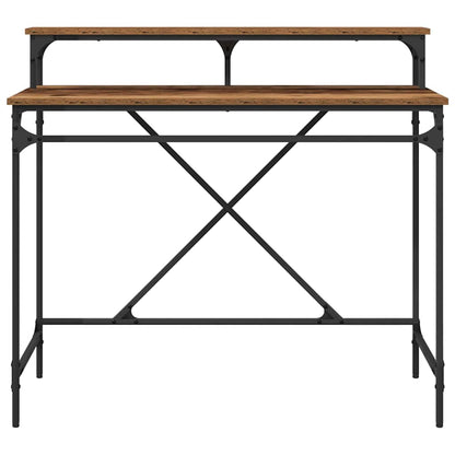 Desk Old Wood 100 x 50 x 90 cm Engineered Wood