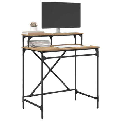 Desk Artisan Oak Engineered Wood 80 x 50 x 90 cm