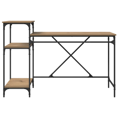 Desk Artisan Oak Engineered Wood 135 x 50 x 90 cm