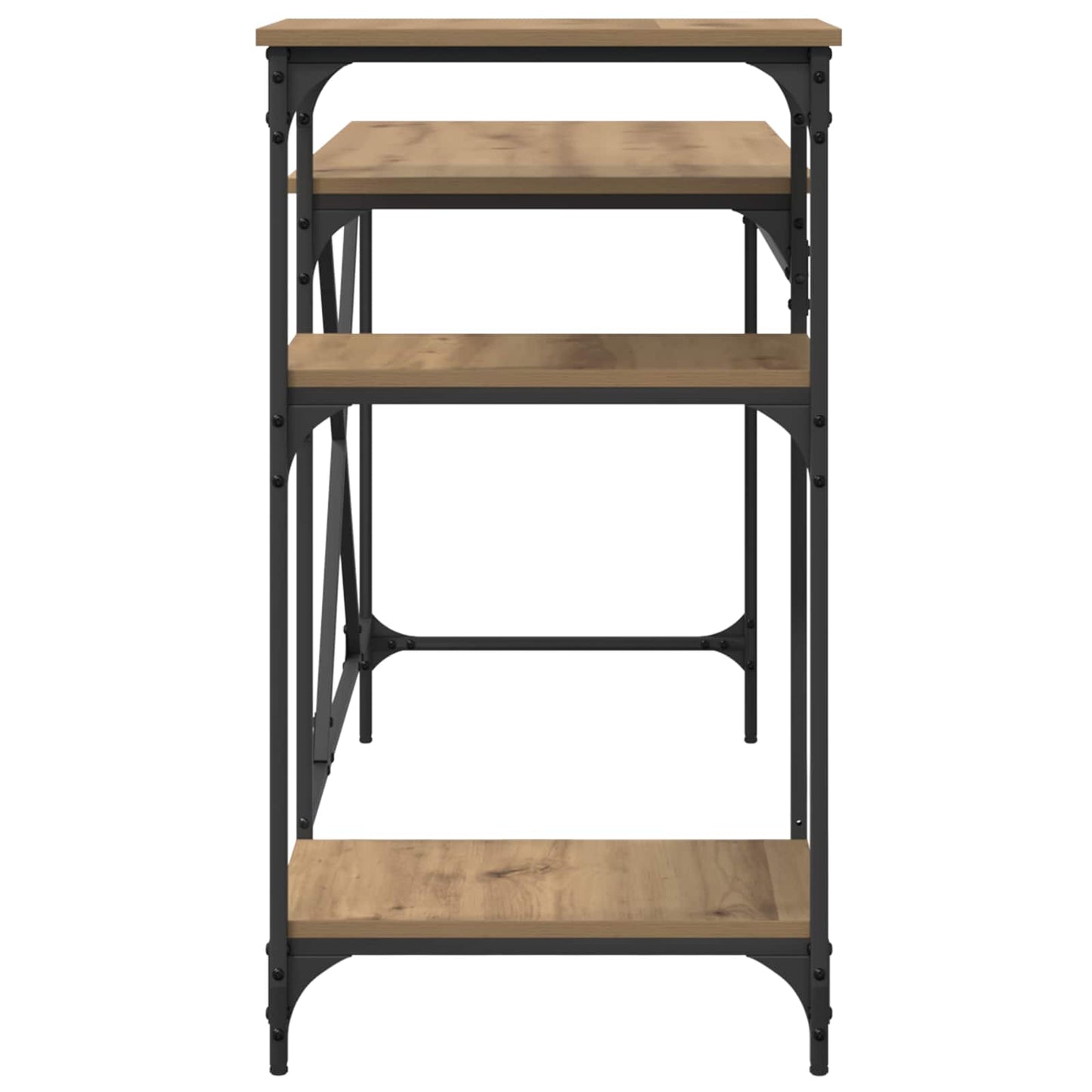 Desk Artisan Oak Engineered Wood 135 x 50 x 90 cm