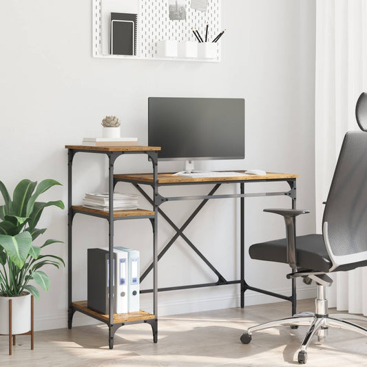 Desk Old Wood Engineered Wood 105 x 50 x 90 cm