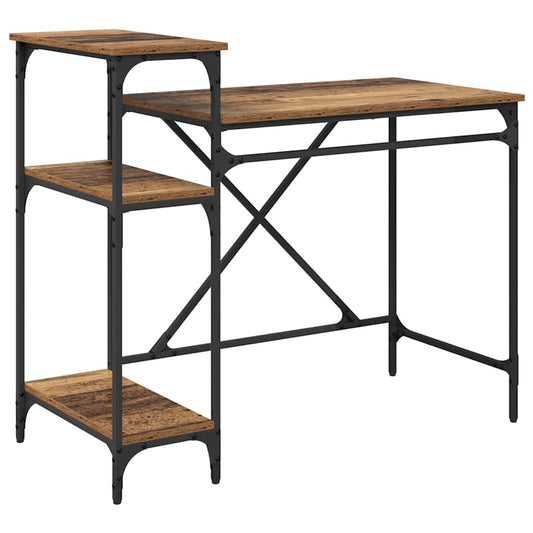 Desk Old Wood 105 x 50 x 90 cm Engineered Wood