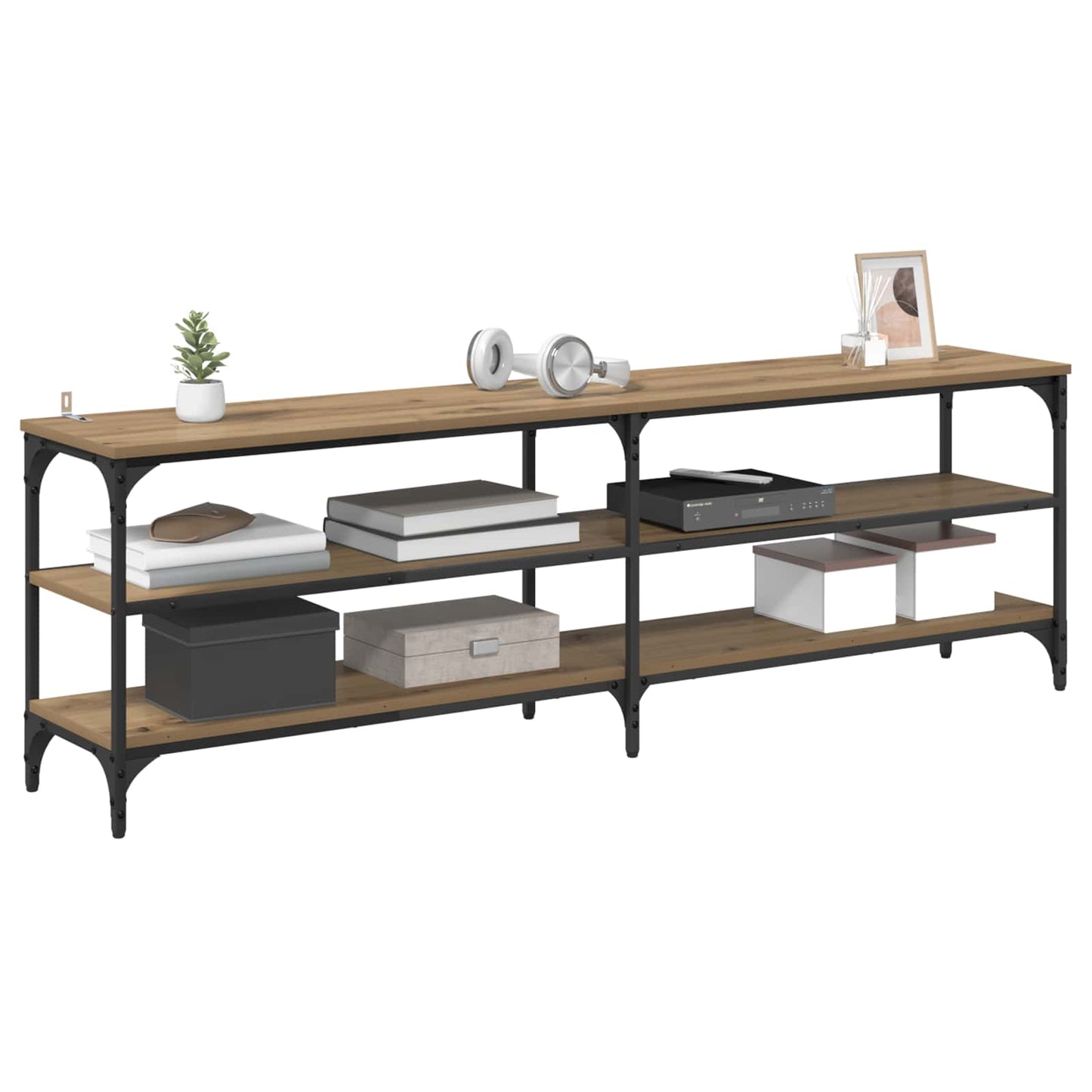 TV Cabinet 160 x 30 x 50 cm Artisan Oak