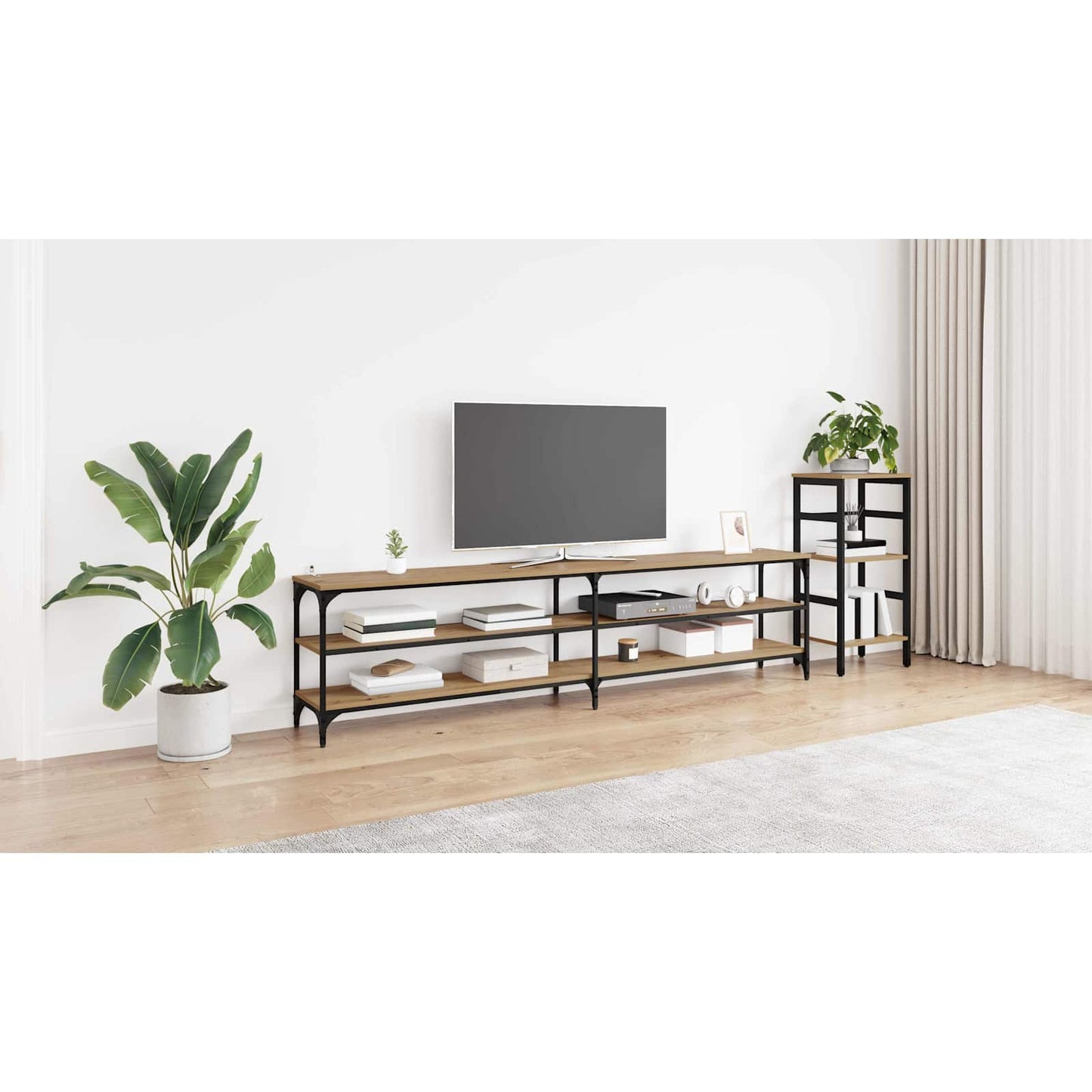 TV Cabinet Artisan Oak 200 x 30 x 50 cm