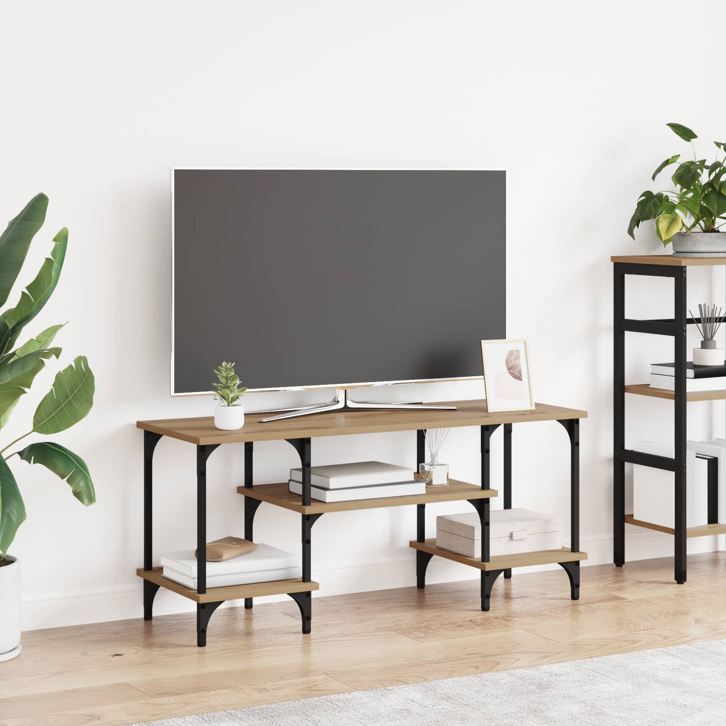 TV Cabinet Artisan Oak 102 x 35 x 45.5 cm