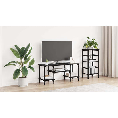 TV Cabinet Black Oak 102 x 35 x 45.5 cm