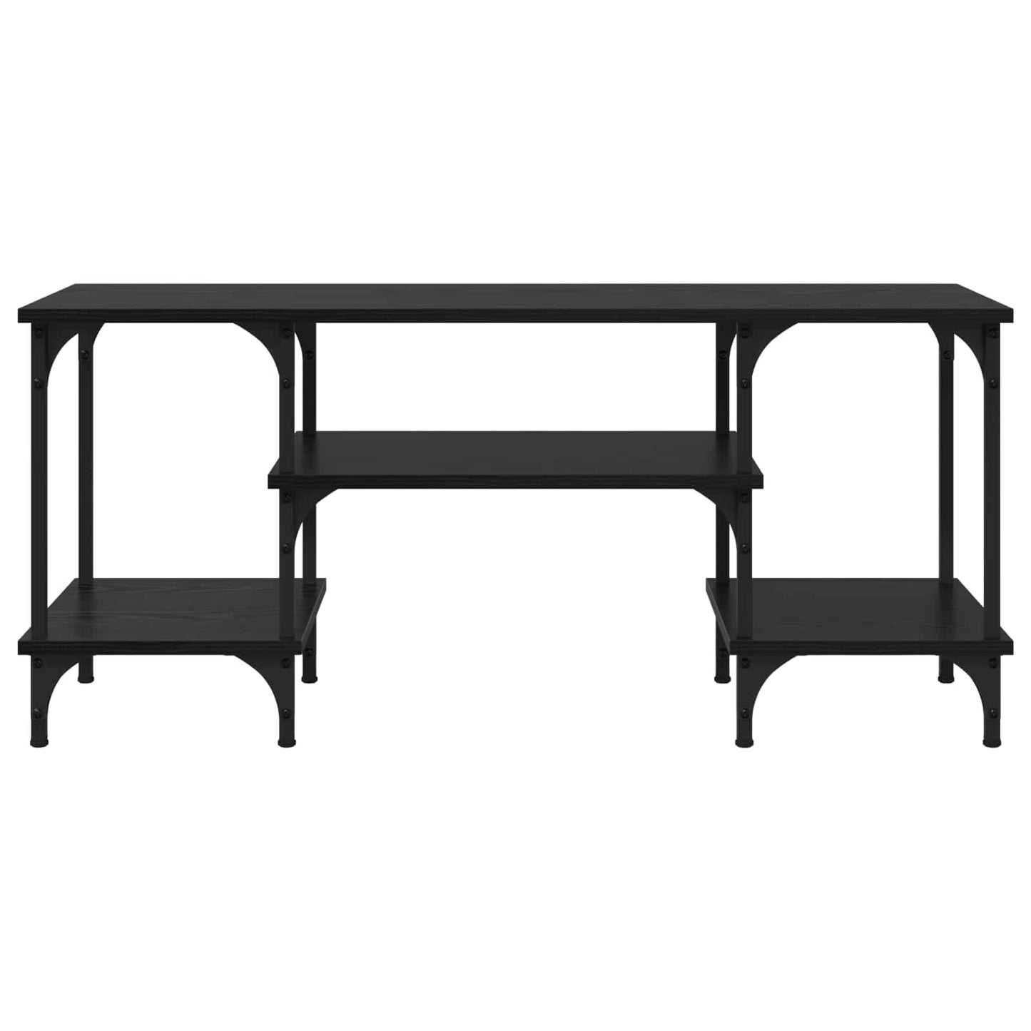 TV Cabinet Black Oak 102 x 35 x 45.5 cm