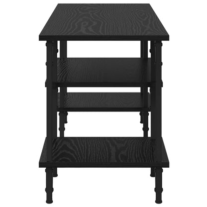 TV Cabinet Black Oak 102 x 35 x 45.5 cm