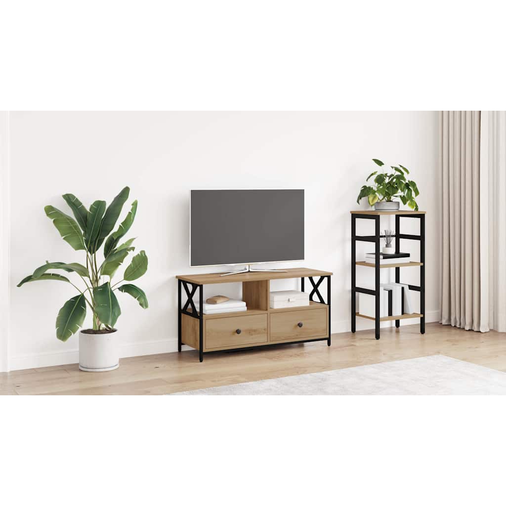 TV Cabinet with Drawer Artisan Oak 90 x 33 x 45 cm