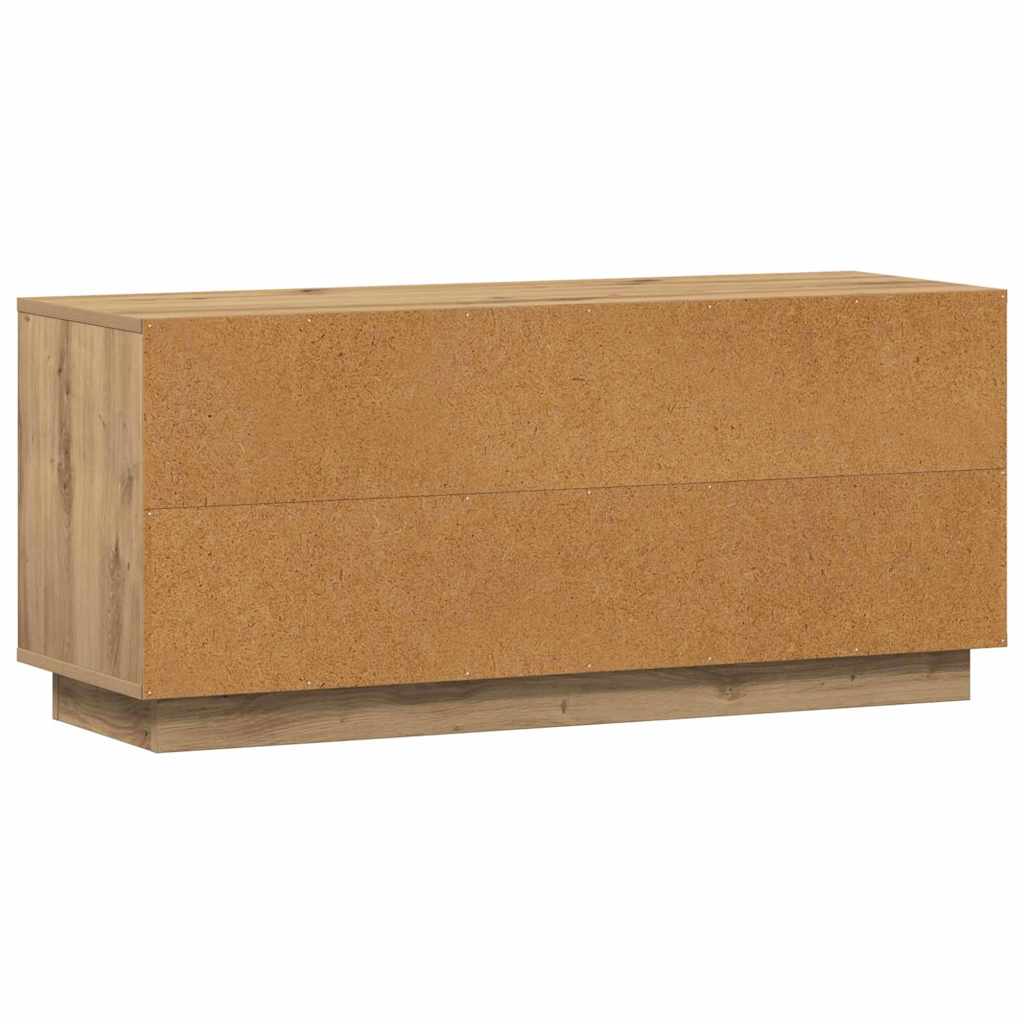 TV Cabinet Artisan Oak 102 x 35 x 45 cm Engineered Wood