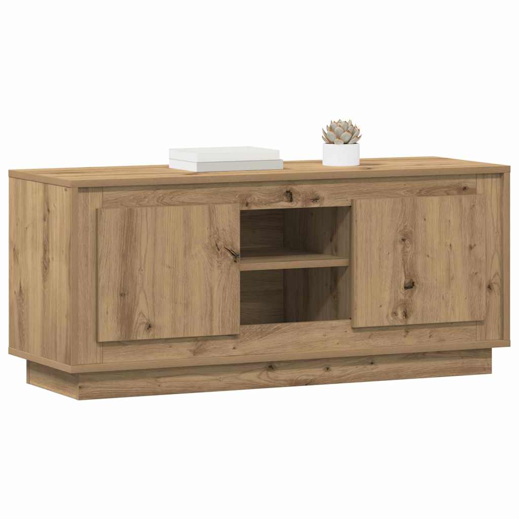 TV Cabinet Artisan Oak 102 x 35 x 45 cm Engineered Wood