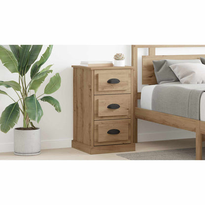 Bedside Cabinet Artisan Oak 39 x 39 x 67.5 cm Engineered Wood