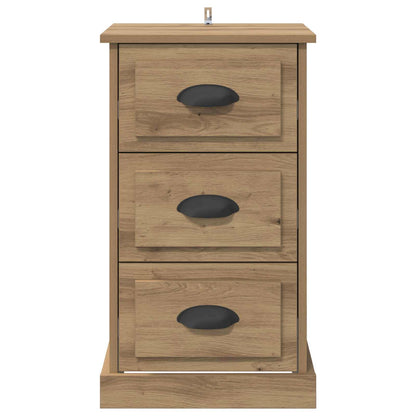 Bedside Cabinet Artisan Oak 39 x 39 x 67.5 cm Engineered Wood