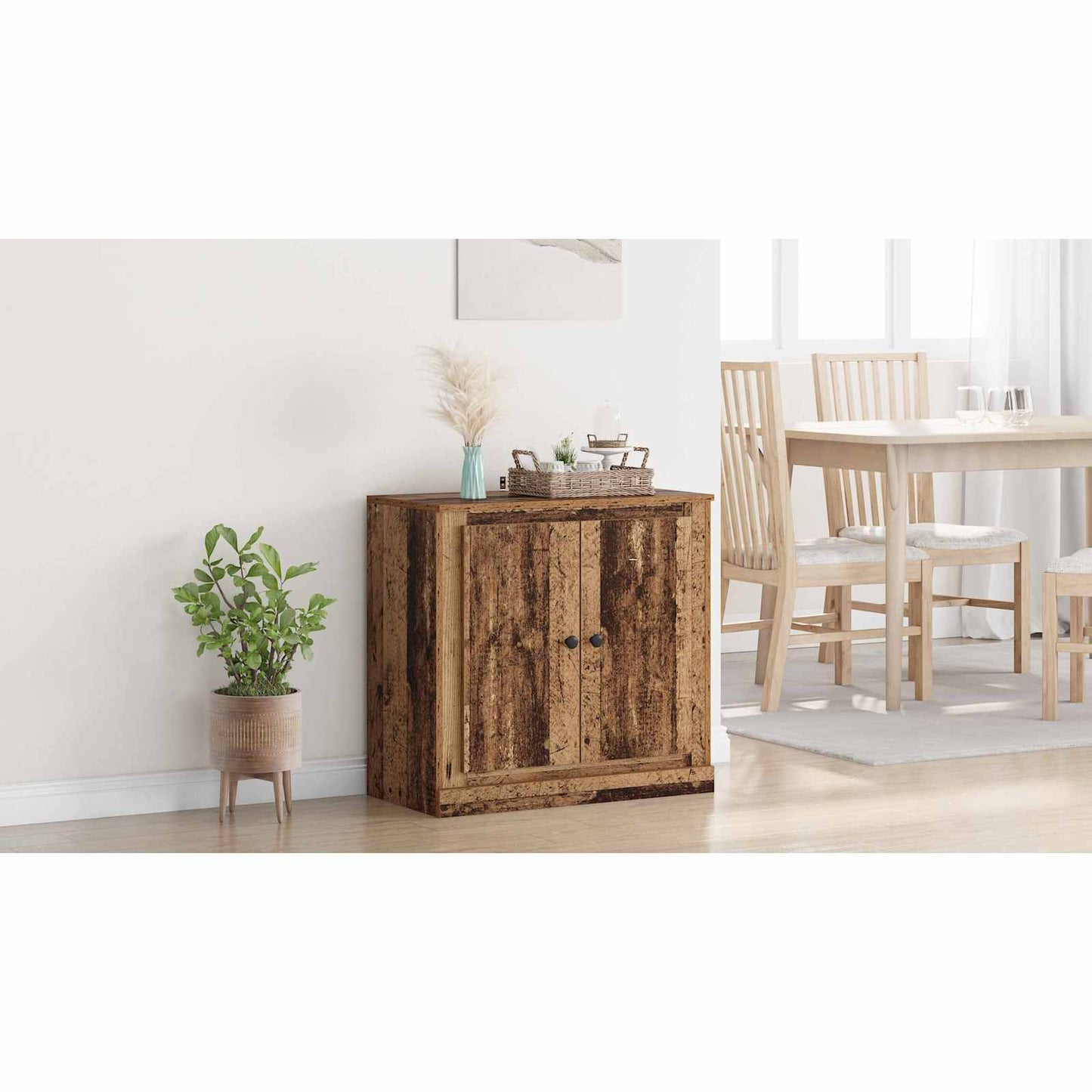 Sideboard Old Wood 70 x 35.5 x 67.5 cm Engineered Wood