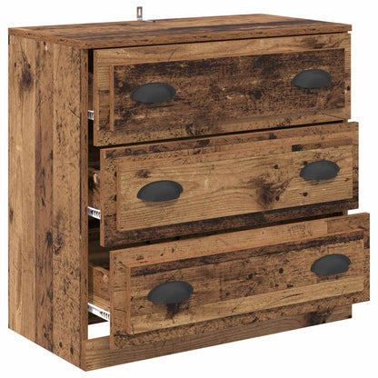 Sideboard Old Wood 70 x 35.5 x 67.5 cm Engineered Wood