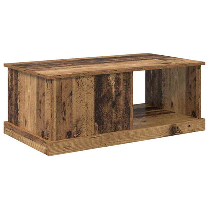 Coffee Table Old Wood 90 x 50 x 35 cm Engineered Wood