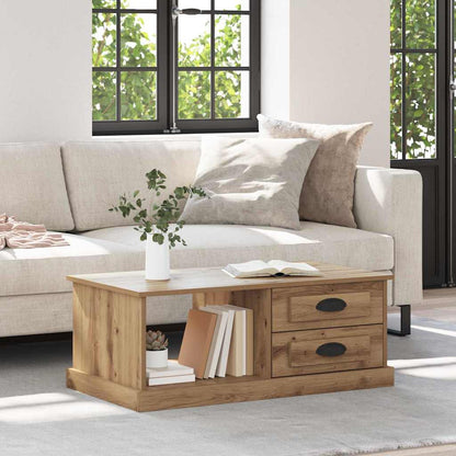Coffee Table Artisan Oak 90 x 50 x 35 cm Engineered Wood