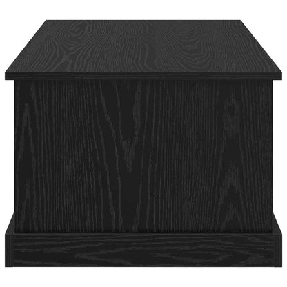 Coffee Table Black Oak 90 x 50 x 35 cm Engineered Wood
