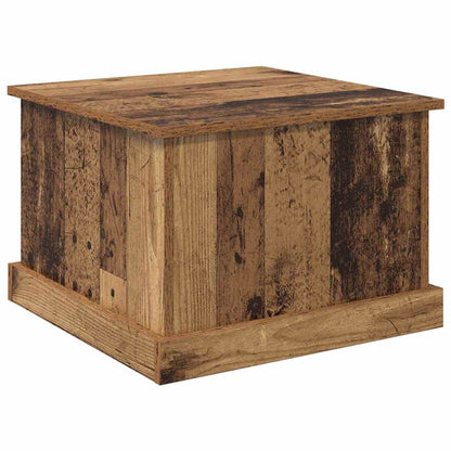 Coffee Table Old Wood 50 x 50 x 35 cm Engineered Wood