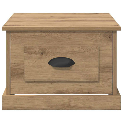 Coffee Table Artisan Oak 50 x 50 x 35 cm Engineered Wood