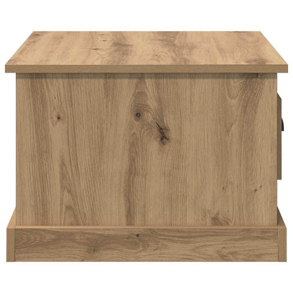 Coffee Table Artisan Oak 50 x 50 x 35 cm Engineered Wood