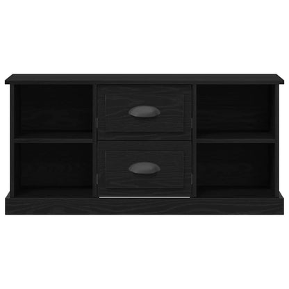 TV Cabinet 99.5 x 35.5 x 48 cm Black Oak Engineered Wood