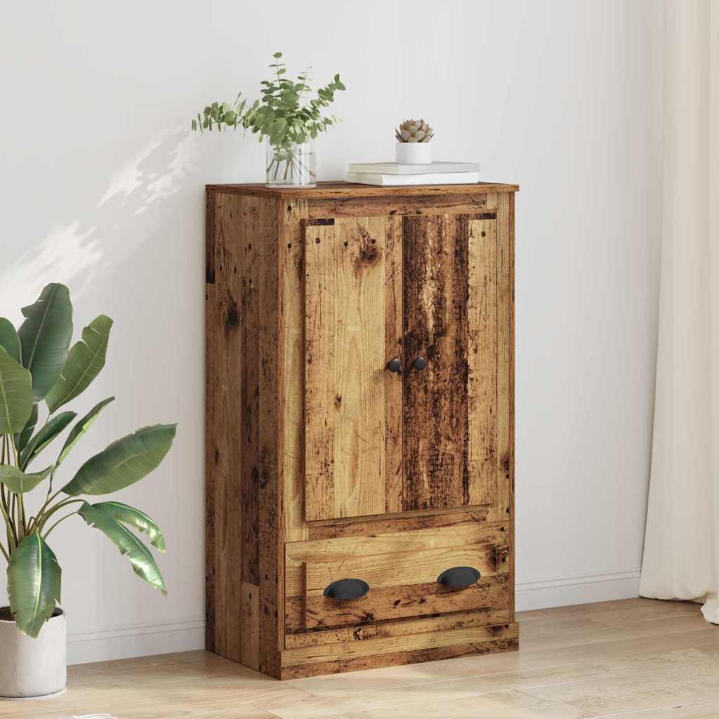 Highboard Old Wood 60 x 35.5 x 103.5 cm Engineered Wood