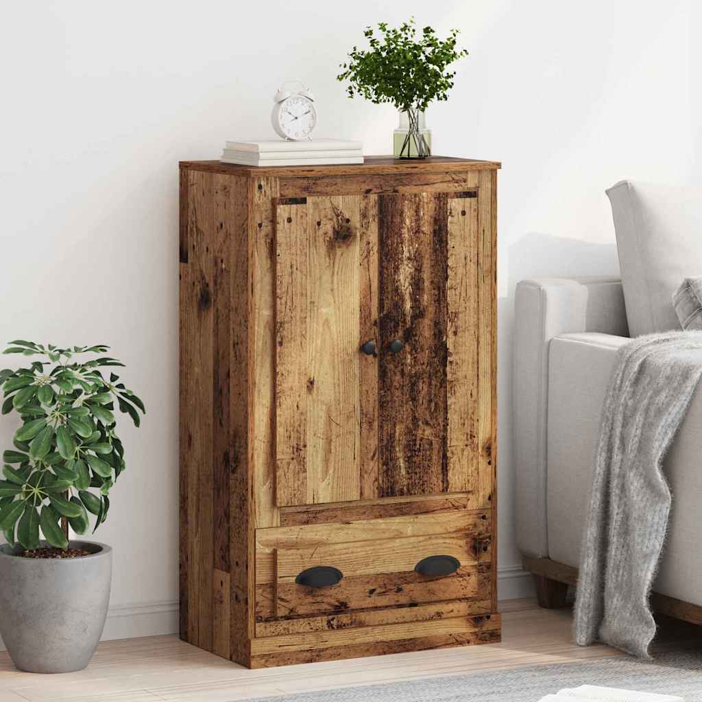 Highboard Old Wood 60 x 35.5 x 103.5 cm Engineered Wood